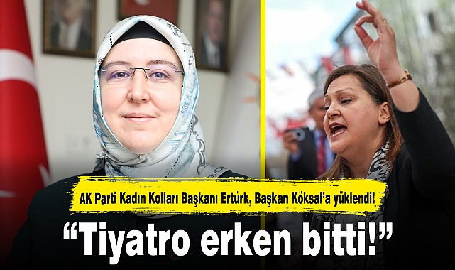 “Tiyatro erken bitti!”