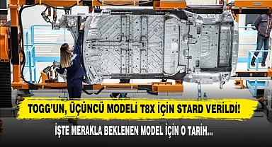 Togg’un, Üçüncü Modeli T8x İçin Stard Verildi!