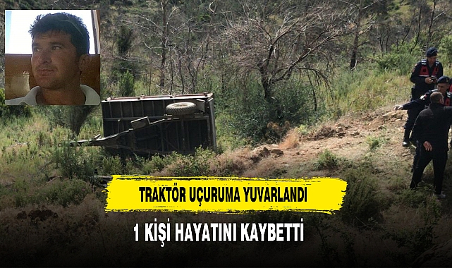 Traktör Uçuruma Yuvarlandı
