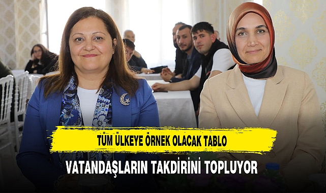 Tüm Ülkeye Örnek Olacak Tablo Vatandaşların Takdirini Topluyor