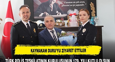 TÜRK POLİS TEŞKİLATININ KURULUŞUNUN 179. YILI KUTLU OLSUN