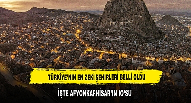 Türkiye'nin en zeki şehirleri belli oldu! Afyonkarahisar'ın IQ seviyesi ne