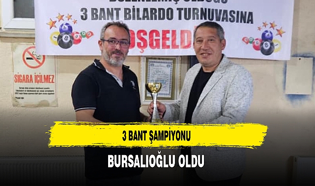 Üç Bant Şampiyonu Bursalıoğlu Oldu