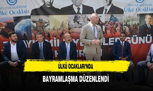 Ülkü Ocakları'nda Bayramlaşma Programı Düzenlendi