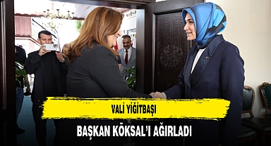 Vali Yiğitbaşı Başkan Köksal'ı Ağırladı