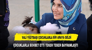 Vali Yiğitbaşı, Çocuk Evleri Sitesinde Bayram Sevinci Yaşattı