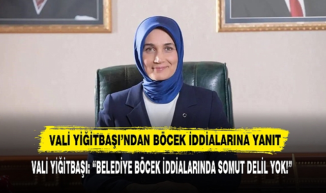 Vali Yiğitbaşı'ndan Böcek İddialarına Yanıt