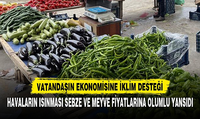 VATANDAŞIN EKONOMİSİNE İKLİM DESTEĞİ