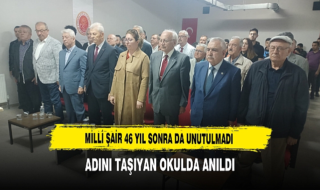 Vefatının 46'ıncı Yılında Osman Atilla Adını Taşıyan Okulda Anıldı