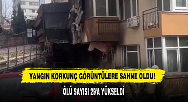 Yangın Korkunç Görüntülere Sahne Oldu!