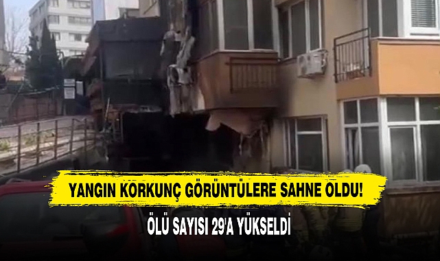 Yangın Korkunç Görüntülere Sahne Oldu!
