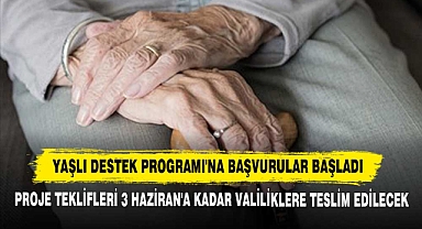Yaşlı Destek Programı'na Başvurular Başladı
