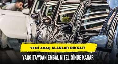 Yeni Araç Alanlar Dikkat!