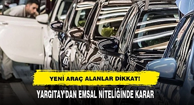 Yeni Araç Alanlar Dikkat!