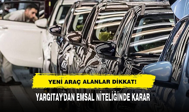 Yeni Araç Alanlar Dikkat!