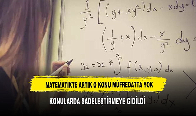 Yeni Müfredatla Eğitim Yolunda Matematik Derslerinde Değişiklik