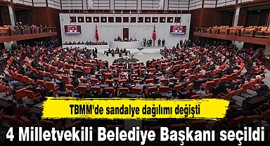 Yerel seçimlerin ardından TBMM'de sandalye dağılımı değişti