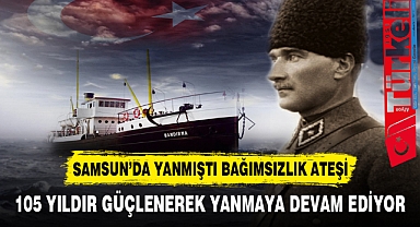 105 YILDIR GÜÇLENEREK YANMAYA DEVAM EDİYOR