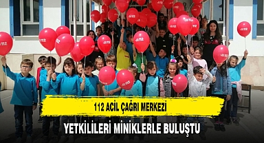 112 Acil Çağrı Merkezi Yetkilileri Miniklerle Buluştu