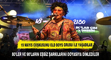 19 MAYIS COŞKUSUNU OLD BOYS İLE YAŞADILAR