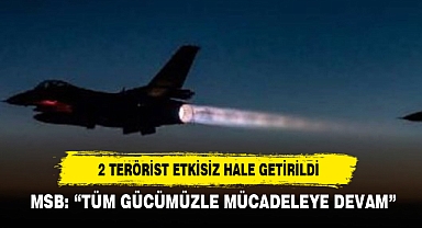 2 Terörist Etkisiz Hale Getirildi