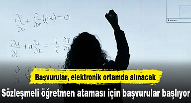 20 bin sözleşmeli öğretmen ataması için başvurular yarın başlıyor