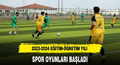 2023-2024 EĞİTİM-ÖĞRETİM YILI SPOR OYUNLARI BAŞLADI