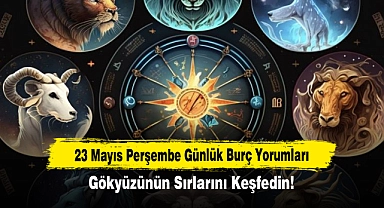 23 Mayıs Perşembe Günlük Burç Yorumları: Gökyüzünün Sırlarını Keşfedin!