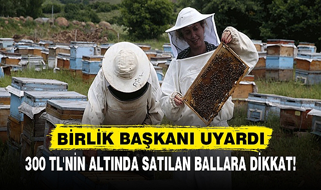 300 TL'NİN ALTINDA SATILAN BALLARA DİKKAT!