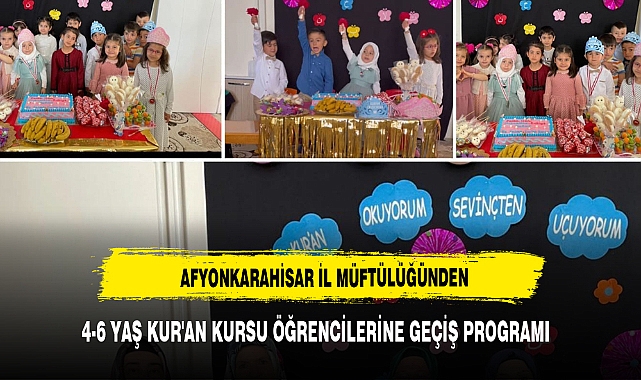 4-6 YAŞ KUR'AN KURSU ÖĞRENCİLERİNE GEÇİŞ PROGRAMI GERÇEKLEŞTİRİLDİ