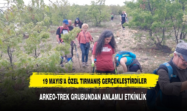 Arkeo-Trek  Dağcılık Grubundan 19 Mayıs'a özel tırmanış