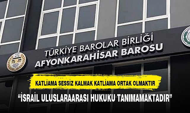 AFYON BAROSUNDAN GAZZE  AÇIKLAMASI