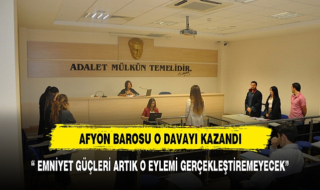 AFYON BAROSUNUN AÇTIĞI DAVA SONUCU TÜRKİYE'Yİ ETKİLEYECEK  EMSAL KARAR