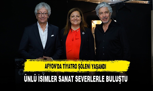 Afyon'da Tiyatro Şöleni Yaşandı Başkan Köksal Tebrik Etti