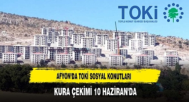 Afyon'da TOKİ Kurası Heyecanı Yaşanacak Kuralar 10 Haziran'da Çekilecek
