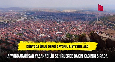 AFYON LİSTEDE KENDİNE BAKIN KAÇINCI SIRADAN YER BULDU?