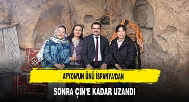 Afyon'un Ünü İspanya'dan Sonra Çin'e Kadar Uzandı