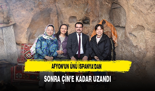Afyon'un Ünü İspanya'dan Sonra Çin'e Kadar Uzandı