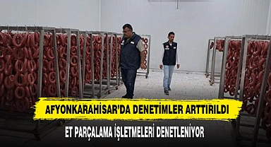 Afyonkarahisar’da Denetimler Arttırıldı
