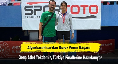 Afyonkarahisar'dan Gurur Veren Başarı: Genç Atlet Tekdemir, Türkiye Finallerine Hazırlanıyor