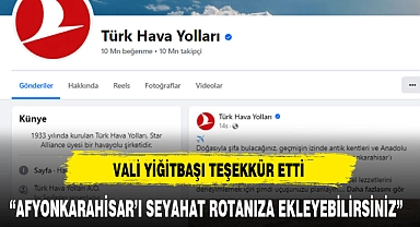 "AFYONKARAHİSAR'I SEYAHAT ROTANIZA EKLEYEBİLİRSİNİZ"  