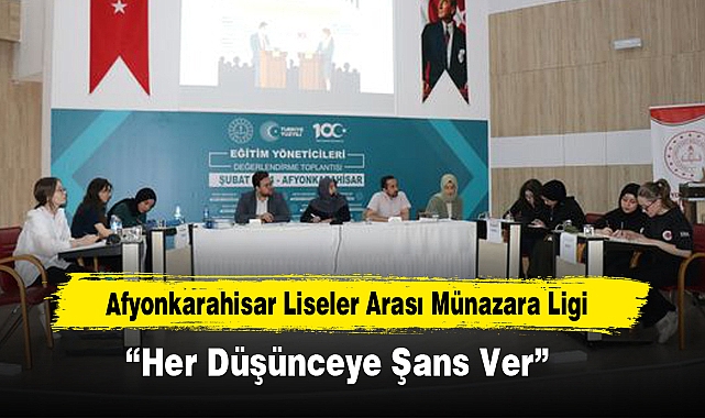 Afyonkarahisar Liseler Arası Münazara Ligi Tamamlandı