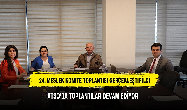 Afyonkarahisar Ticaret ve Sanayi Odası 24. Meslek Komitesi (Sigorta İşletmeleri) Toplantısı Yapıldı