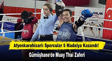 Afyonkarahisarlı Sporcular 5 Madalya Kazandı!