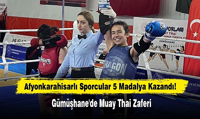 Afyonkarahisarlı Sporcular 5 Madalya Kazandı!