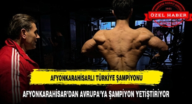 AFYONLU TÜRKİYE ŞAMPİYONUNDAN AFYON GENÇLERİNE DEV DESTEK