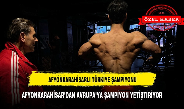 AFYONLU  TÜRKİYE  ŞAMPİYONUNDAN  AFYON  GENÇLERİNE  DEV  DESTEK