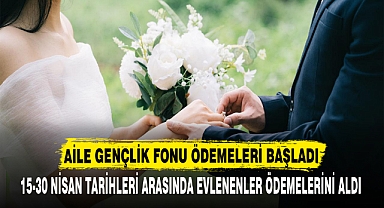 AİLE GENÇLİK FONU ÖDEMELERİ BAŞLADI