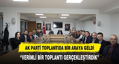 AK Parti Afyonkarahisar Teşkilatı Haftalık Toplantısını Gerçekleştirdi