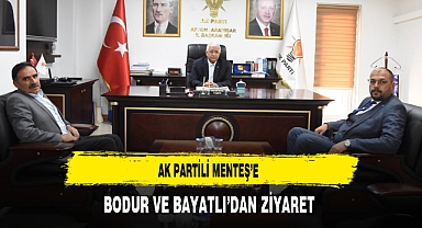AK Partili Menteş'e Bodur ve Bayatlı'dan Ziyaret